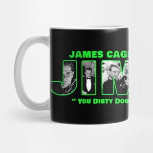 James Cagney (Jimmy 1899 - 1989) Public enemy , White  heat Mug